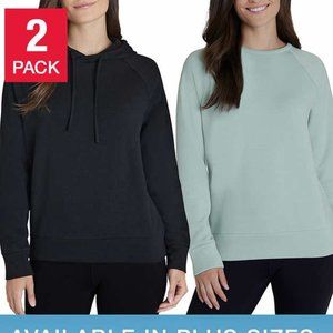 NWT Eddie Bauer Ladies' Crewneck & Hoodie Bundle